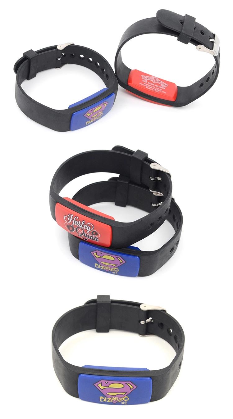 S008 Watch Buckle RFID Plastic Wristband Wholesale Prices Concert Festival Wristband Watch