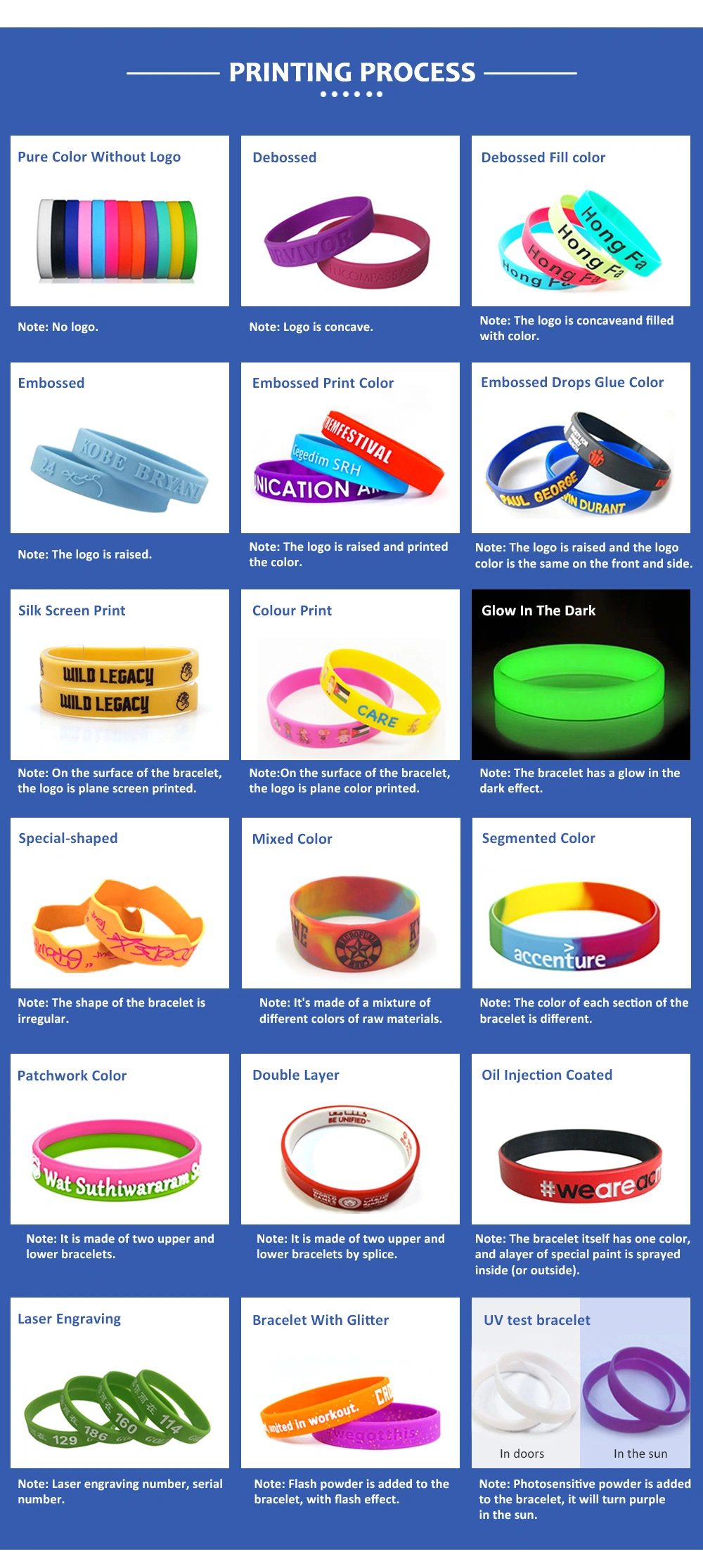 Good Quality RFID Silicone Wristbands for Events Waterproof RFID Wristband