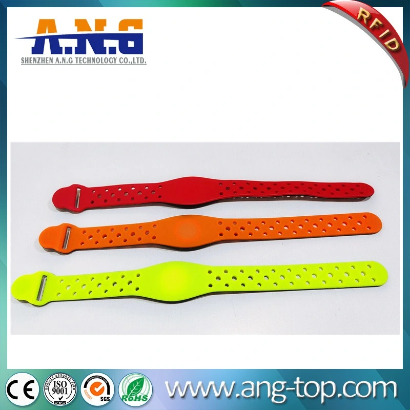 New Type Silicone RFID Wristband Durable NFC Bracelet for Gym
