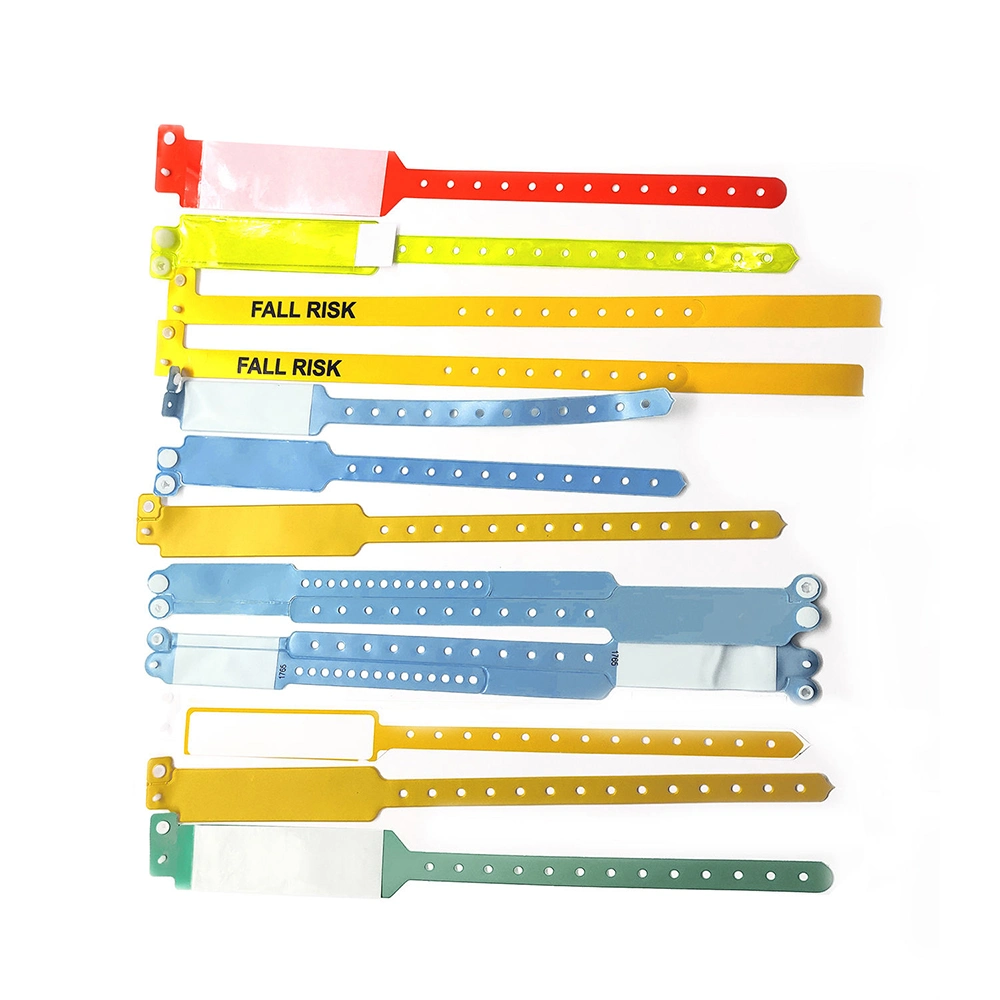 13.56MHz RFID Disposable Bracelet PVC Wristband for Hospital