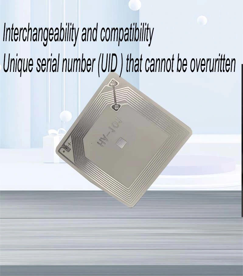 RFID Hf Tag 13.56MHz Book Sticker Library Security Tag Easy Library Management System