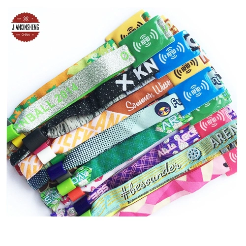 OEM China Supplier Cheap Custom Woven Wristbands for Events