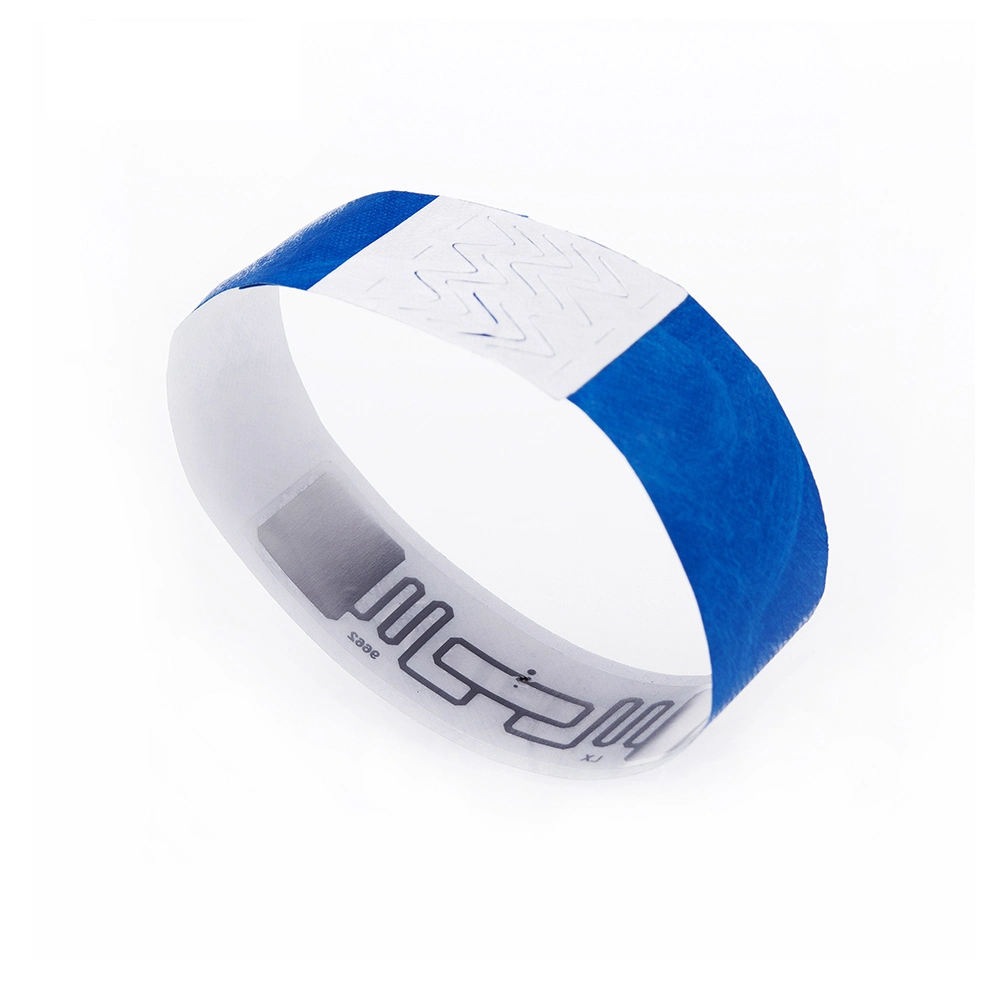 Custom Disposable Soft Plastic RFID PVC Vinyl Wristband for Event