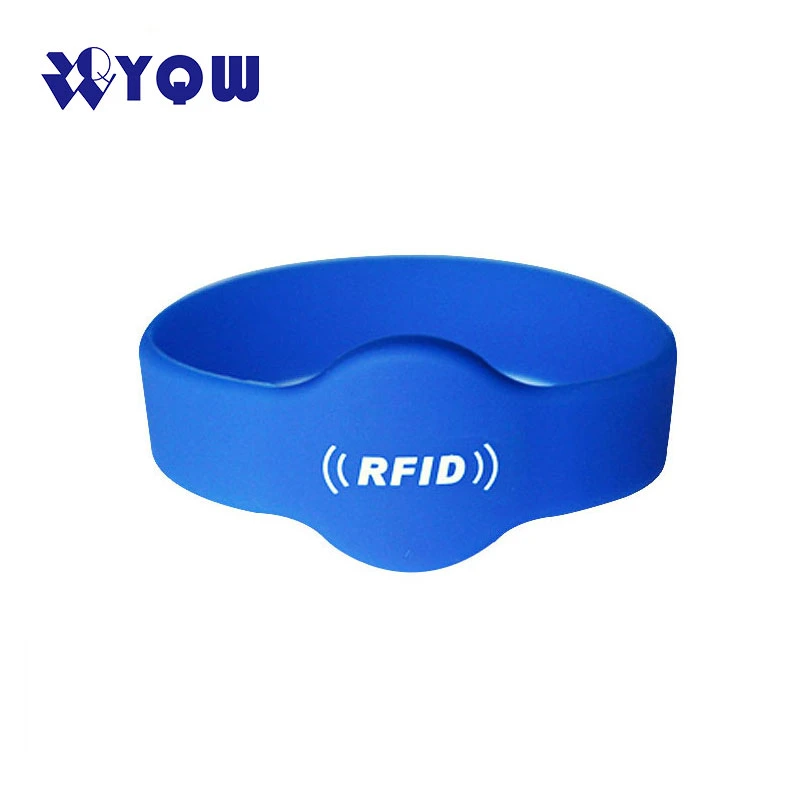 13.56MHz Disposable Bracelet Thin Plastic PVC RFID Wristband