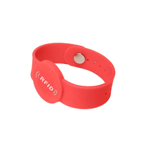 G038-R Tamper Table 860-960MHz RFID Oval Silicone Wristband