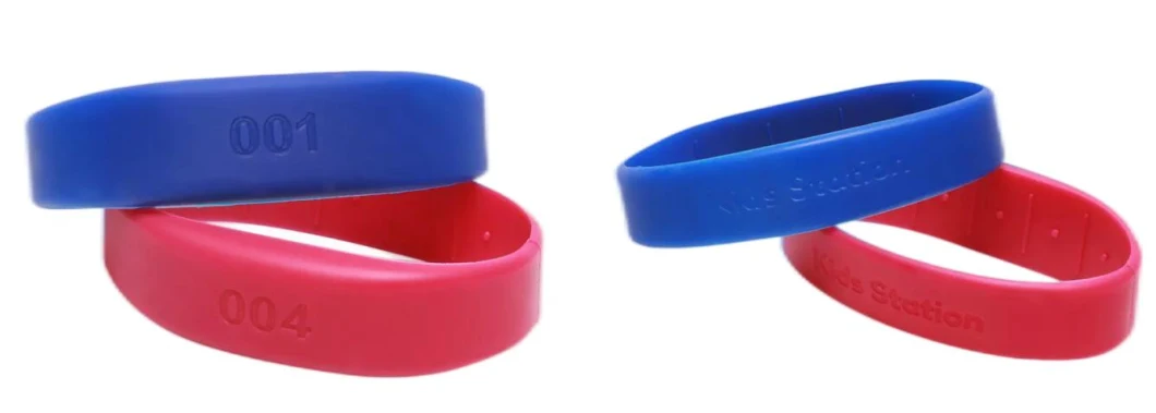 Waterproof Silicone NFC Ntag 213 RFID Bracelet Wristband for Event