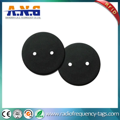 PPS Material Washable RFID Laundry Tag with Two Holes