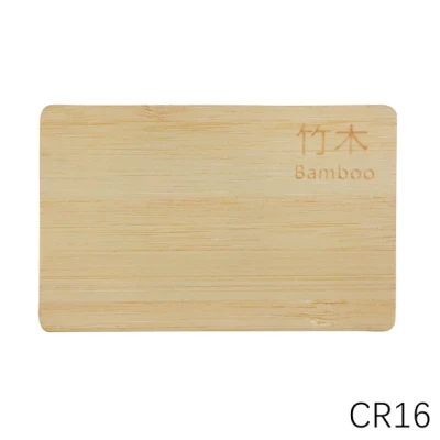 Eco-Friendly RFID Wooden Card DESFire EV2 for Hotel
