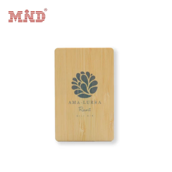 Factory Price Wooden RFID F08 Chip Bamboo Access Control Key Card