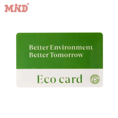 Eco-Friendly Bamboo Wood RFID Hotel Key Card Environmental RFID Bamboo NFC Card with Qr Code