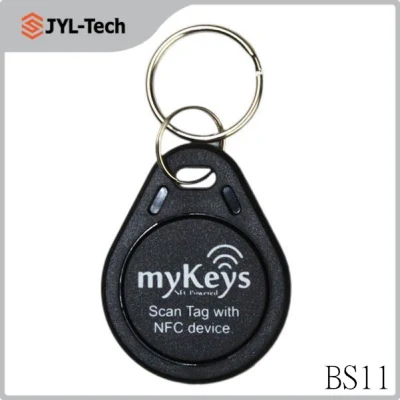 Waterproof Colorful ABS 125kHz T5577 Chip RFID Keyfob for Door Access Control