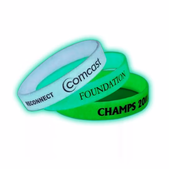 Logo OEM Debossed Silicone Wristband