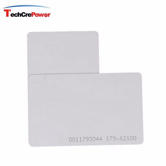 ID Thin Card 125kHz RFID PVC Blank Smart ID Card for Access Control