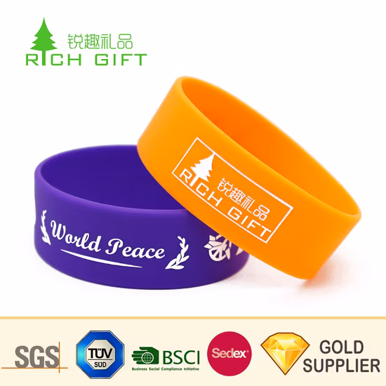OEM ODM Design Custom Embossing Logo Printing Jamaica Travel Souvenir Wristband