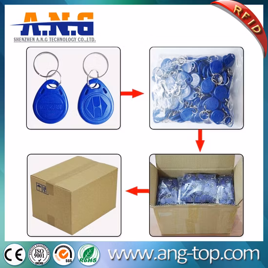 IP64 Waterproof ABS 125kHz Proximity Card RFID Key Fob